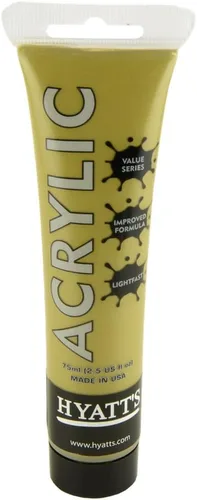 Miniatura 99 de Hyatt's Alizarine - Pintura acrílica carmesí Tubo de pintura acrílica de 2.5 fl oz de grado artístico Secado rápido y pintura no tóxica