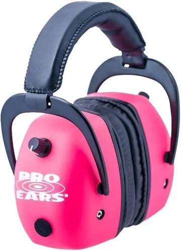 Miniatura 2 de Pro Ears – Pro Mag Gold – Protección y amplificación auditiva electrónica – NRR 30 – Cascos para campo de tiro. Naranja