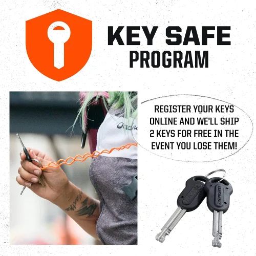 Miniatura 10 de Kryptonite Kryptolok - Candado en U estándar para bicicleta con cable, candado antirrobo resistente para bicicleta, grillete de 12.7 mm y cable