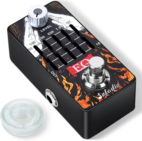 Miniatura 5 de Pedal de efectos ABY, conmutador AB de selector de línea de caja, Mini pedal de efecto de guitarra eléctrica, True Bypass (ABY)