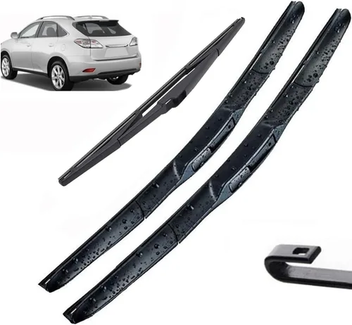 Calidad OEM 3 unids delantero trasero limpiaparabrisas conjunto para Lexus RX450H RX350 RX 450h 350 2015 2014 2013 2012 2011 2010 26 22 16 pulgadas
