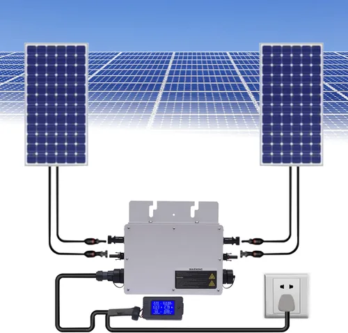 Miniatura 3 de 700W Solar Grid Tie Micro Inverter Micro Inversor Solar Grid Tie Microinversor Pantalla LCD IP65 Auto Enfriamiento IP65 Control Digital 3 Modo