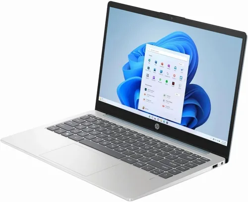 Miniatura 2 de HP Computadora portátil empresarial HD de 14 pulgadas, AMD Athlon 7120, 4 GB de RAM, SSD de 256 GB, batería de larga duración, azul claro lunar