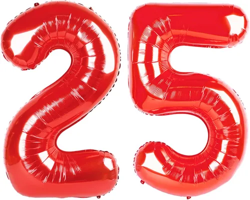 Miniatura 41 de Globos de números de 5 globos de 40 pulgadas, decoraciones de cumpleaños azules para niños y niñas, globos de números azul marino grandes