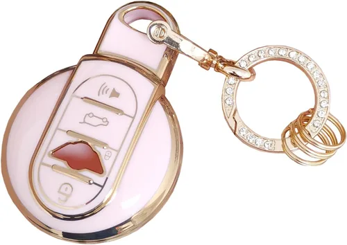 Miniatura 8 de para BMW Funda para Llavero de Protección de Llave Compatible con BMW Mini Cooper F54 F55 F56 F57 F60 Llaves Inteligentes