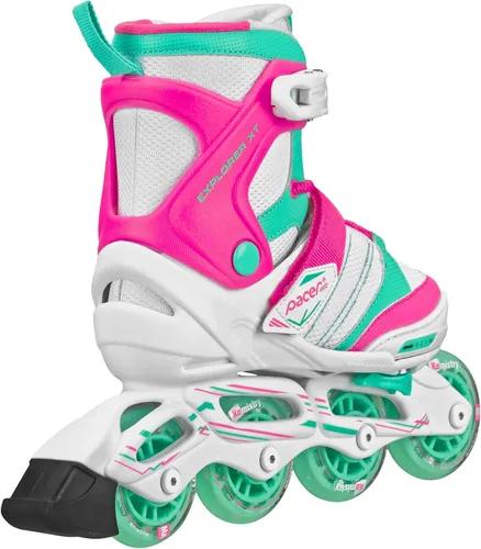 Miniatura 2 de Pacer Explorer - Patines ajustables en línea para niños Blanco
