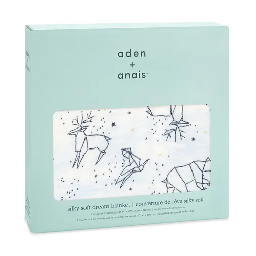 Miniatura 3 de aden + anais Manta de viscosa de bambú suave y sedosa, ropa de cama para bebé recién nacido y niño pequeño, manta de guardería para niños y niñas
