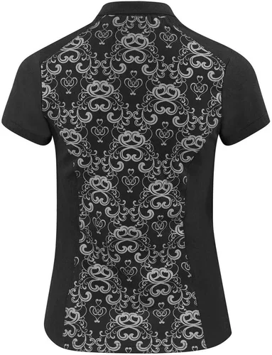 Miniatura 2 de HORZE Polo de mujer Natalie con estampado elástico