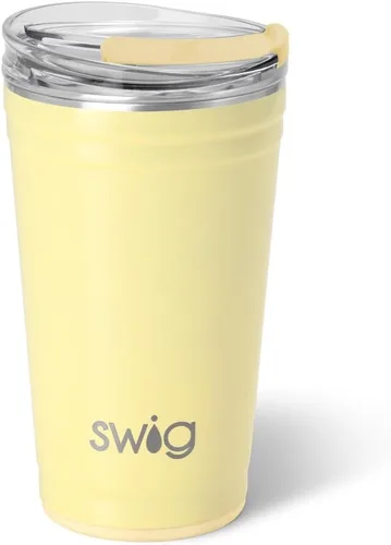 Miniatura 15 de Swig Life - Vaso aislante de 22 onzas, vaso de viaje para café con tapa, taza de viaje para café apta para portavasos, acero inoxidable (Aqua)