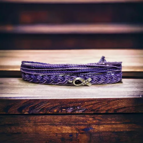 Miniatura 3 de Pulsera de concientización sobre el Alzheimer, en apoyo de los seres queridos que luchan contra el Alzheimer