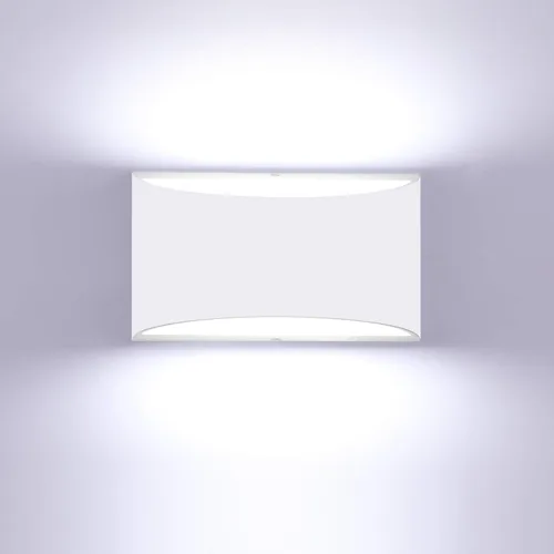 Miniatura 12 de Lightess Lámpara de pared LED interior regulable, luces de pared modernas de 12W, iluminación de pasillo cálida para sala de estar, dormitorio
