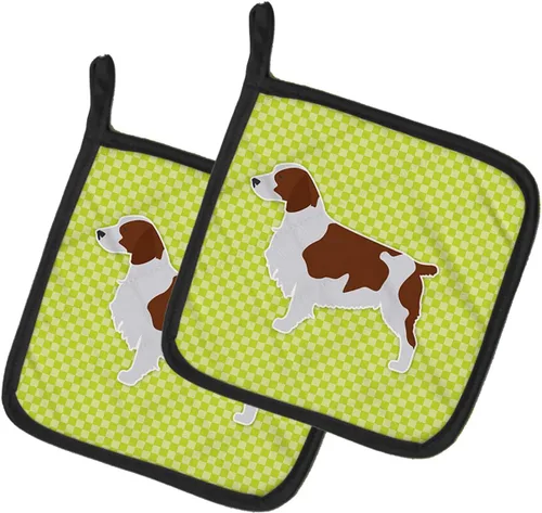 Miniatura 363 de Caroline's Treasures BB3567PTHD - Juego de soportes para ollas de cocina resistentes al calor, almohadillas calientes para cocinar, hornear, Copo