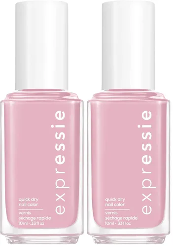 Miniatura 24 de essie Expressie Esmalte de uñas, esmalte de uñas azul de secado rápido, vegano, Bring The Beat, 0.33 onzas líquidas