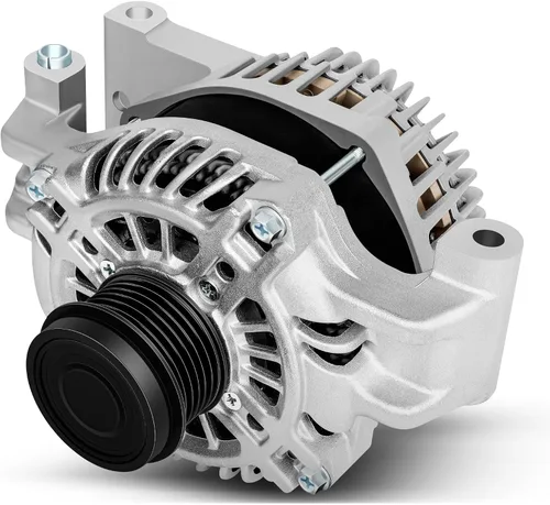Miniatura 24 de Alternador apto para Chevy para Buick, reemplazo de alternador de alto rendimiento para 1 un cable autoexcitante, para alternador GM Chrome ADR0335