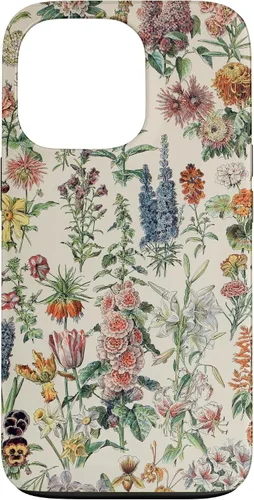 Miniatura 10 de Cute Flowers Vintage Botanical Flower Illustration Case for iPhone 17