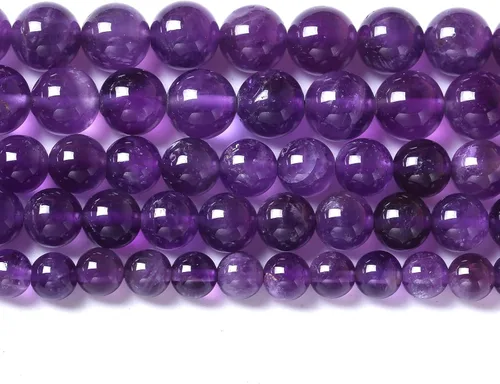 Miniatura 14 de 45 piezas de cuentas de piedra natural de arco iris de Alashan de 8 mm de ágata para hacer joyería, cuentas de piedra de 15" para pulseras