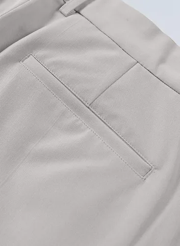 Miniatura 9 de JMIERR Pantalones de golf para hombre, elásticos, ajustados, para correr, viajes, trabajo, pantalones de vestir chinos para hombre