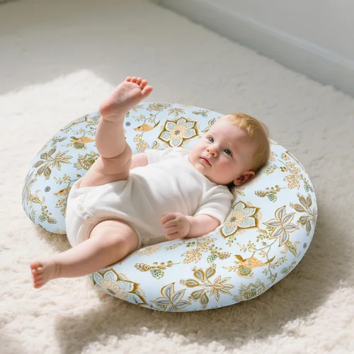 Miniatura 5 de x-vesolje Almohada de lactancia para bebé para amamantar, almohada de alimentación ajustable para alimentación con biberón, esenciales de lactancia