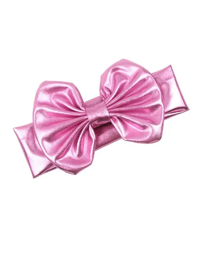 Miniatura 7 de BBTDIN Diadema turbante bronceadora para bebé BBG38 (2 unidades, dorado y plateado)
