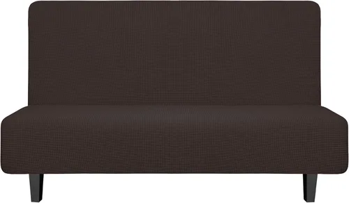 Miniatura 24 de Easy-Going - Funda elástica para futón, cubierta para sofá cama sin brazos, protector de muebles sin reposabrazos con parte inferior elástica