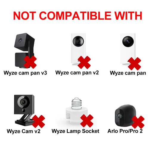Miniatura 7 de Cable de extensión de alimentación de 26 pies con adaptador para Wyze Cam V4/V3/OG, Blink Outdoor 4/(3ª generación)/XT2/Mini, Arlo Essential 2K