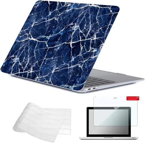 Miniatura 33 de Se7enline Funda compatible con MacBook Air de 15 pulgadas M4 M3 M2 2025 2024 2023 de 15.3 pulgadas con MacBook Air A2941/A3114/A3241 funda rígida
