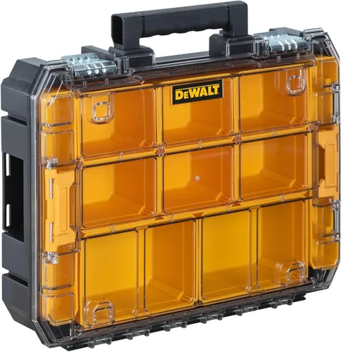 Miniatura 3 de DEWALT TSTAK - Organizador de herramientas, piezas pequeñas y caja de herramientas organizadora de tornillos con compartimentos extraíbles