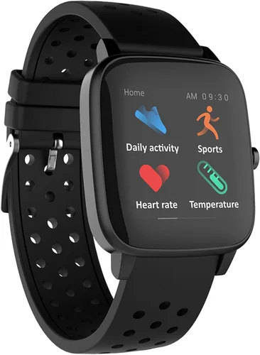 Miniatura 2 de Supersonic SC-175SWT - Reloj inteligente con pantalla táctil HD de 1.4 pulgadas con monitor de temperatura corporal, monitoreo de salud, más de 100