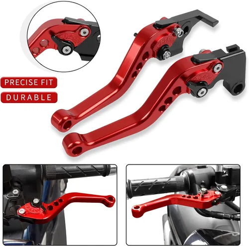 Miniatura 2 de HAONEL Juego de palancas de embrague de freno corto CNC de aluminio compatible con Kawasaki 2017-2021 Z650 Z900 Ninja 650R ER-6F Vulcan S 650 EN650