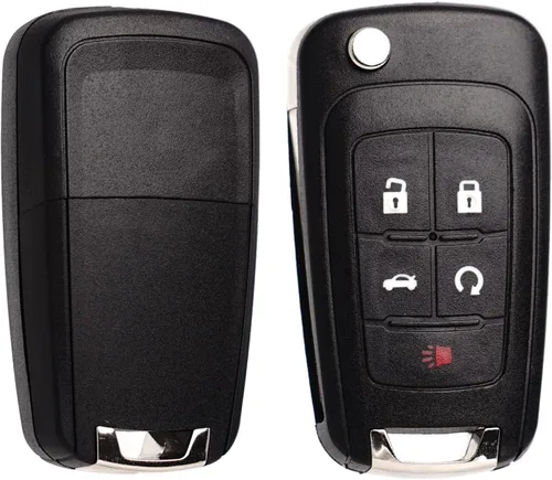 Miniatura 9 de MechanMagic Llavero de repuesto con llave remota abatible compatible con Chevy Cruze Equinox Camaro Malibu Sonic Impala Buick Lacrosse Regal Verano