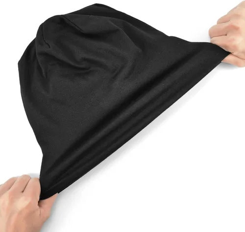 Miniatura 7 de EINSKEY Gorro ligero holgado para hombres y mujeres, gorro de algodón fino de gran tamaño, gorro de quimioterapia, gorro para dormir nocturno