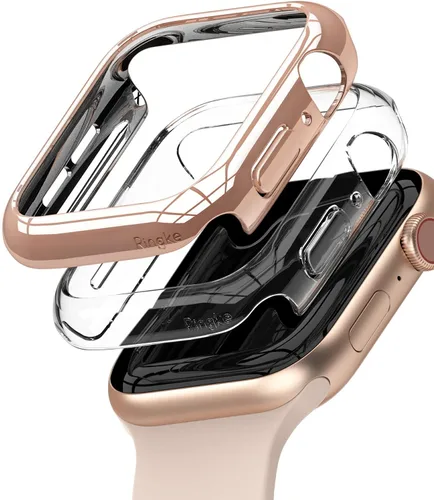 Miniatura 10 de Ringke Funda delgada para Apple Watch Series 6, 5, 4 (1.575 pulgadas), SE 3, 2, 1 (1.575 pulgadas), funda delgada y ligera para mujeres y hombres