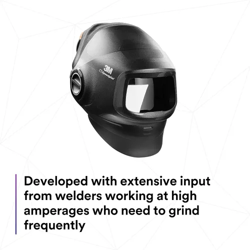 Miniatura 3 de 3M Speedglas 46-0099-35 - Casco de soldadura resistente G5-01, cubierta rígida para cuello, cubierta de tela para la cabeza sin ADF, 46-0099-35, 1