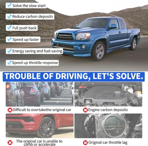 Miniatura 4 de Controlador de respuesta del acelerador, acelerador de pedal de carreras electrónico inteligente de 9 velocidades de 9 modos para Toyota Tacoma FJ