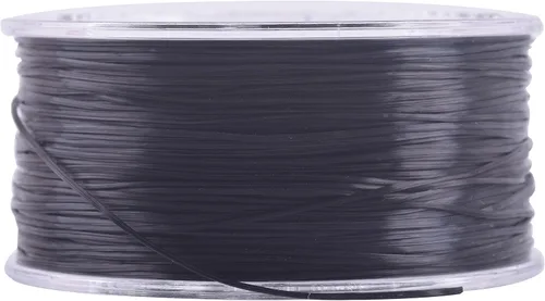 Miniatura 2 de KONMAY 1 Rollo de Cuerdas Planas Elásticas para Pulseras de 0.032 in con Estuche Organizador, 90 Yardas de Hilo Elástico de Cristal Negro para Hacer