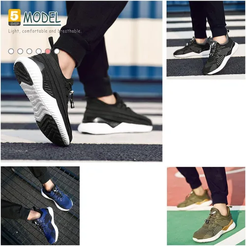 Miniatura 7 de Littleplum - Tenis de correr para niños y niñas, altura hasta el tobillo