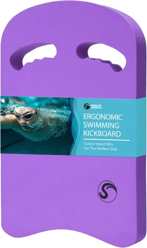 Miniatura 15 de Sunlite Sports Swimming Kickboard - One Size Fits All - A Great Training Aid for Children and Adults 5) Estándar Ergo Rojo
