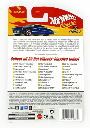 Miniatura 2 de Ford Coupé '40 (cromo) 2006 Hot Wheels Classics #19 Series 2
