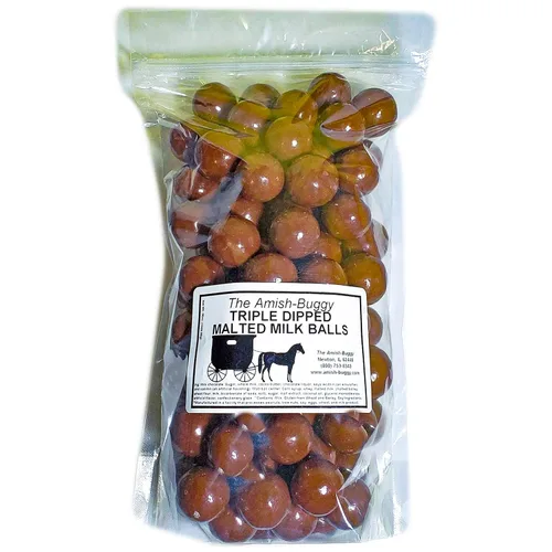 Miniatura 3 de Arndts Fudgery Premium Milk Chocolate Triple Dipped Malt Balls, 3 Pound Bulk Bag