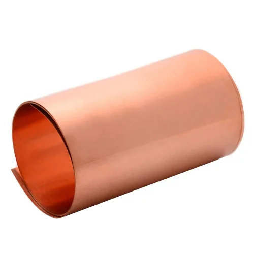 Miniatura 5 de Rollo de hoja de cobre de 0.008 in de espesor de alta pureza de cobre puro Cu hoja de metal placa de lámina 100mmx1000mm2