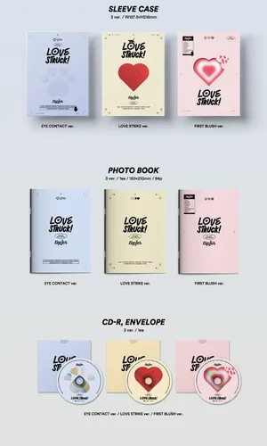 Miniatura 3 de KEP1ER LOVESTRUCK! The 4th Mini Album LOVE STRIKE Ver. K-POP SEALED