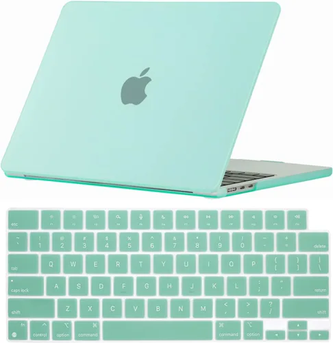 Miniatura 55 de Se7enline Compatible con MacBook Air 2025 2024 2023 de 15 pulgadas M4 M3 M2 Funda rígida para laptop Mac Air de 15.3 pulgadas M4 M3 M2 Chip
