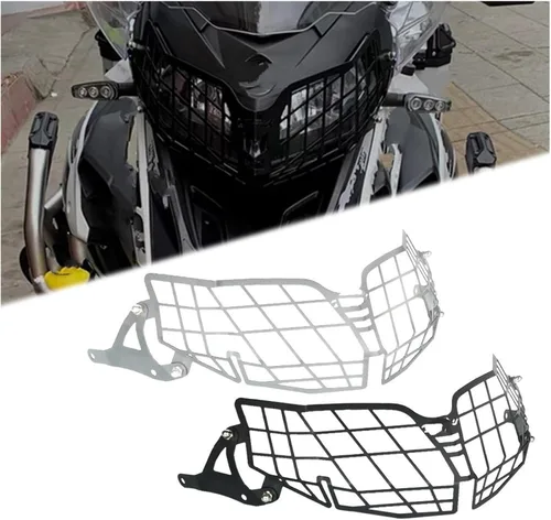 Miniatura 3 de Headlight Grill Guard Motorcycle Headlight Headlamp Grille Shield Guard Cover Protector for TRK 502 502X TRK502 TRK502X 2018 2019 2020 2021