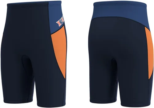 XUKER Pantalones cortos de neopreno para mujeres y hombres, pantalones de neopreno de 0.118 in para deportes acuáticos, piscina, natación,