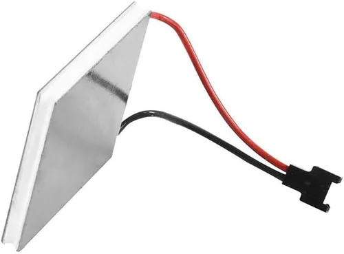 Miniatura 6 de Chimenea Accesorios Ventilador Motor Generador Hoja Estufa Quemador Calentador Parte 40X40Mm Generador Termoeléctrico Hoja de generación de energía