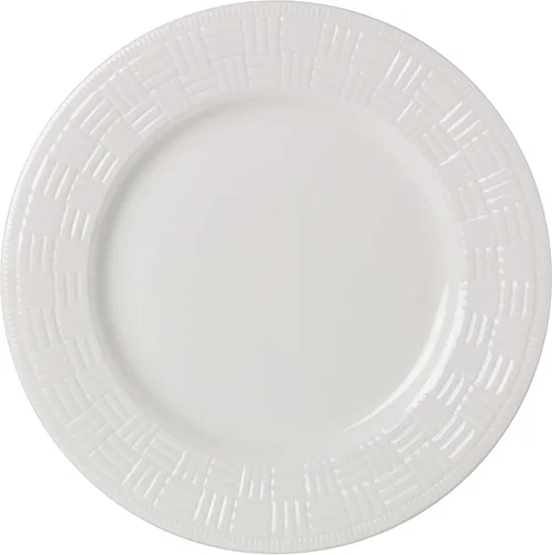 Miniatura 5 de Mikasa Ashlyn Juego de Vajilla de Porcelana Ósea Vegana Resistente a Astillas de 12 Piezas, Servicio para 4