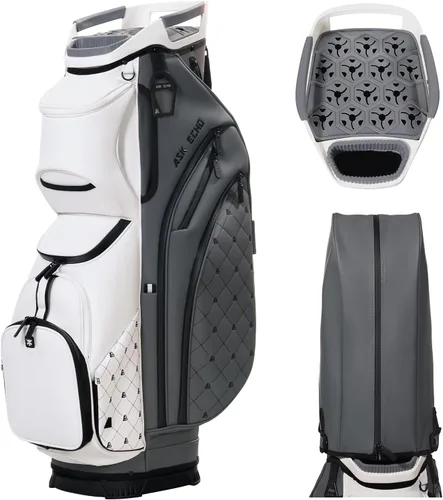 Miniatura 10 de ASK ECHO Bolsa de Carrito de Golf Silenciosa con Divisores de Longitud Completa de 15 Compartimentos SLC-130LE