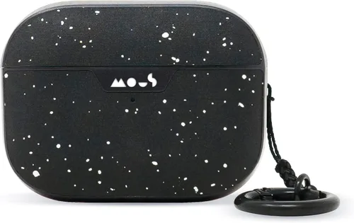 Mous Funda para Airpods Pro 1 y 2 con llavero - Funda compatible con AirPods Pro de carga inalámbrica para AirPods Pro de 2ª generación/1ª