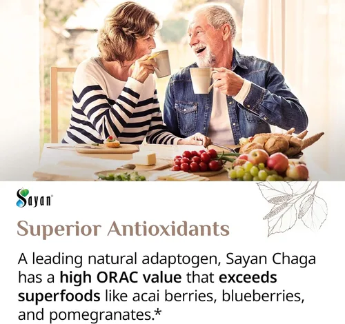 Miniatura 9 de Polvo extracto hongo chaga siberiano. Súper antioxidante, ayuda al sistema inmune., 2 onza, 1 Extracto de Chaga