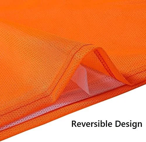 Miniatura 2 de TOPTIE Chalecos de entrenamiento reversibles de dos lados, chaleco deportivo de fútbol, Pinnies para equipo de fútbol para adultos y niños